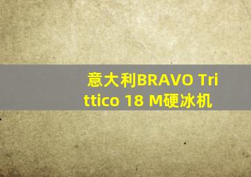 意大利BRAVO Trittico 18 M硬冰机